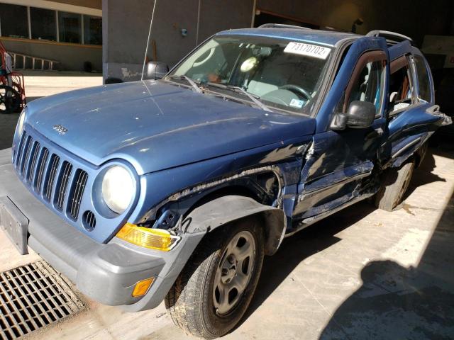 JEEP LIBERTY SP 2006 with VIN 1J4GL48K36W278538 - Photo from auction