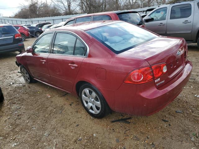 Photo 2 from auction – 2007 KIA OPTIMA LX with VIN KNAGE123675122644