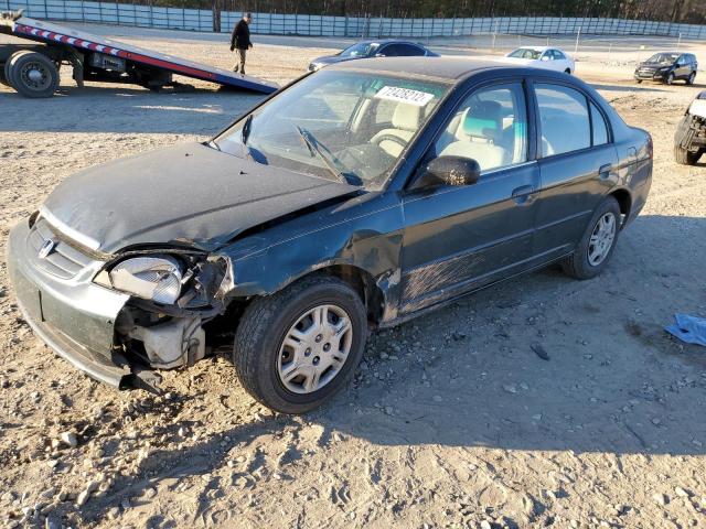 HONDA CIVIC DX 2002 with VIN 2HGES16142H598163 - Photo from auction