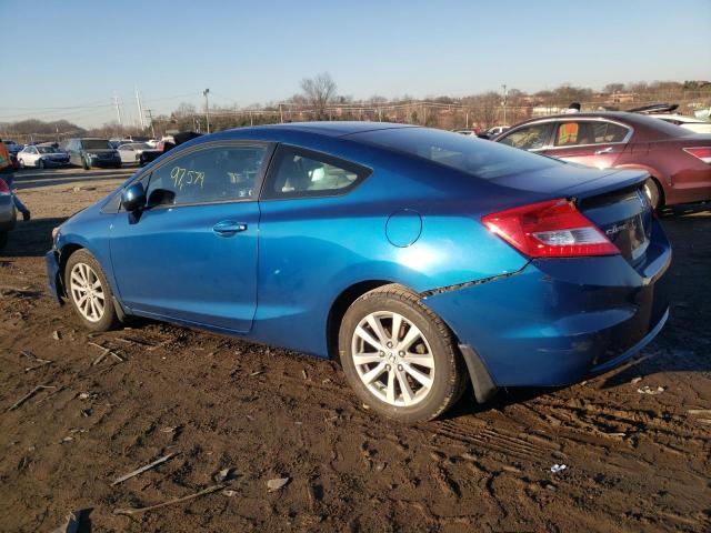 Photo 2 from auction – 2012 HONDA CIVIC EX with VIN 2HGFG3B80CH552268