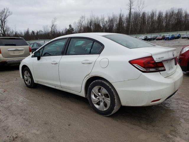 Photo 2 from auction – 2014 HONDA CIVIC LX with VIN 19XFB2F50EE224743