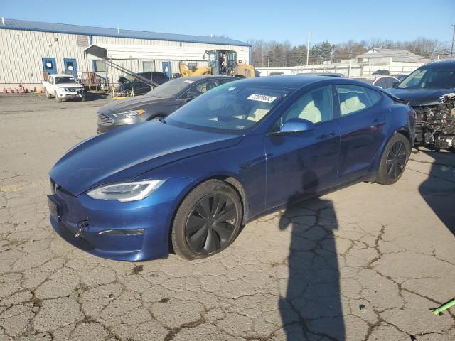 TESLA MODEL S 2021 with VIN 5YJSA1E67MF452740 - Photo from auction