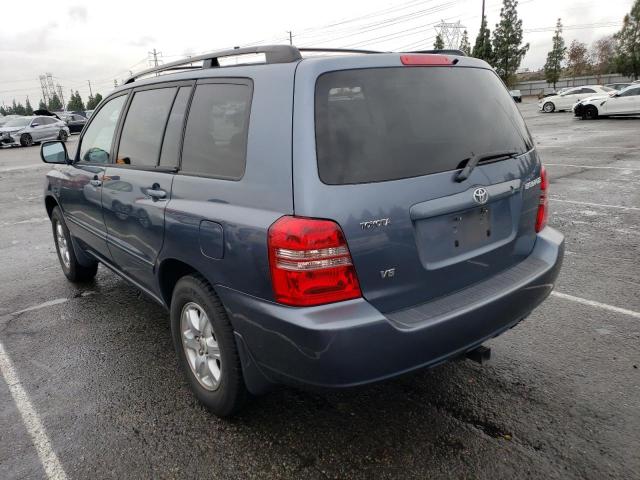 Photo 2 from auction – 2002 TOYOTA HIGHLANDER with VIN JTEGF21A120065566