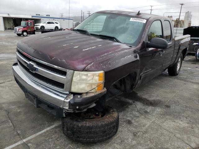 CHEVROLET SILVERADO 2008 with VIN 2GCEC19JX81172356 - Photo from auction