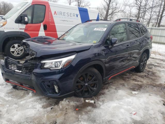 SUBARU FORESTER S 2020 with VIN JF2SKARC8LH536370 - Photo from auction