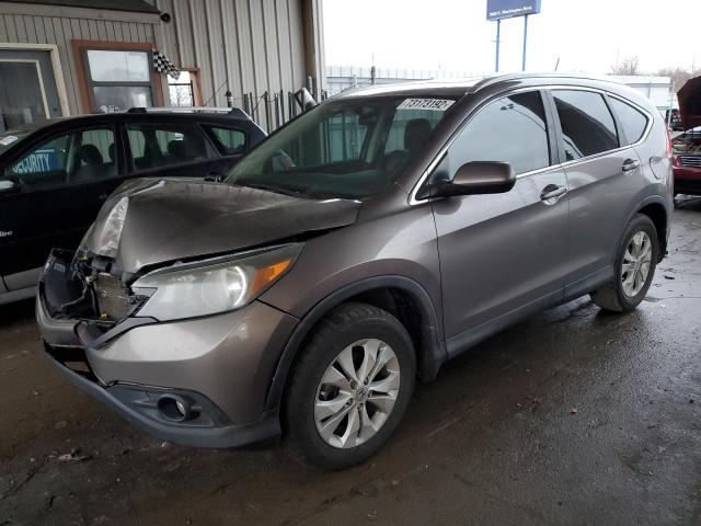 HONDA CR-V EXL 2014 with VIN 5J6RM3H76EL006528 - Photo from auction