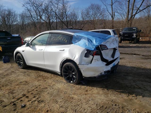 Photo 2 from auction – 2021 TESLA MODEL Y with VIN 5YJYGDEE1MF254690