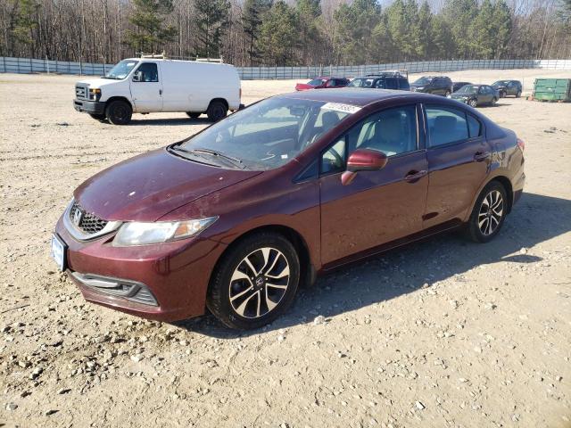 HONDA CIVIC EX 2014 with VIN 19XFB2F81EE067203 - Photo from auction