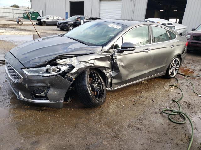 FORD FUSION TIT 2019 with VIN 3FA6P0K91KR260837 - Photo from auction