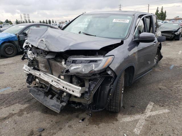 HONDA PILOT EXLN 2016 with VIN 5FNYF5H74GB047981 - Photo from auction