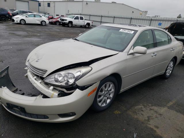 LEXUS ES 300 2003 with VIN JTHBF30G230105535 - Photo from auction