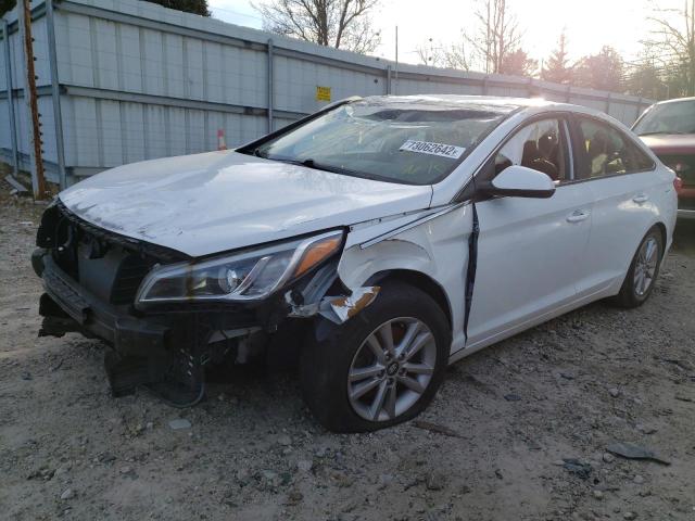 HYUNDAI SONATA SE 2016 with VIN 5NPE24AF6GH319152 - Photo from auction