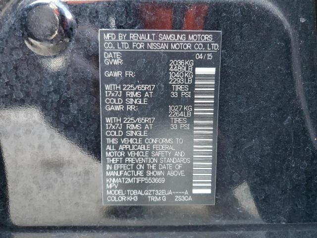 Zdjęcie 14 z aukcji – 2015 NISSAN ROGUE S z VIN KNMAT2MT1FP553669