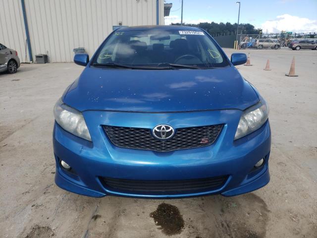 Photo 5 from auction – 2009 TOYOTA COROLLA BA with VIN 1NXBU40E39Z006604