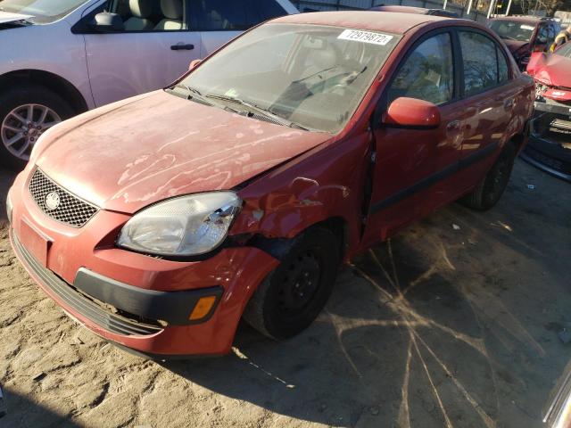 KIA RIO BASE 2008 with VIN KNADE123186423840 - Photo from auction