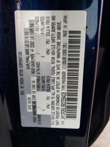 Foto 14 de la subasta – 2009 MAZDA 5 con VIN JM1CR29L990338408