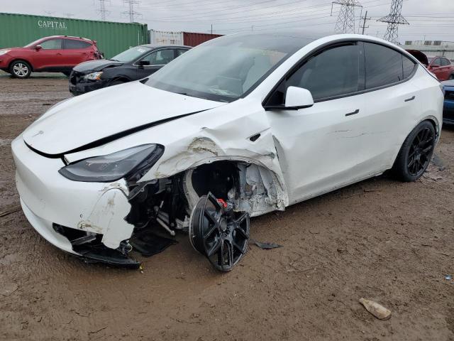 TESLA MODEL Y 2021 with VIN 5YJYGDEF8MF246563 - Photo from auction