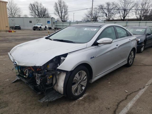 HYUNDAI SONATA HYB 2015 with VIN KMHEC4A47FA051855 - Photo from auction