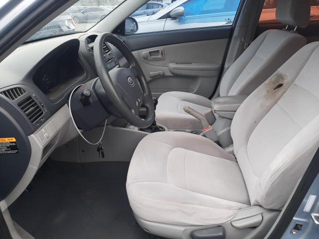 Photo 7 from auction – 2008 KIA SPECTRA EX with VIN KNAFE121785551304