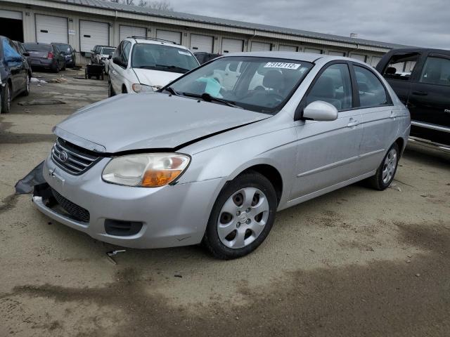 KIA SPECTRA EX 2008 with VIN KNAFE121X85541477 - Photo from auction