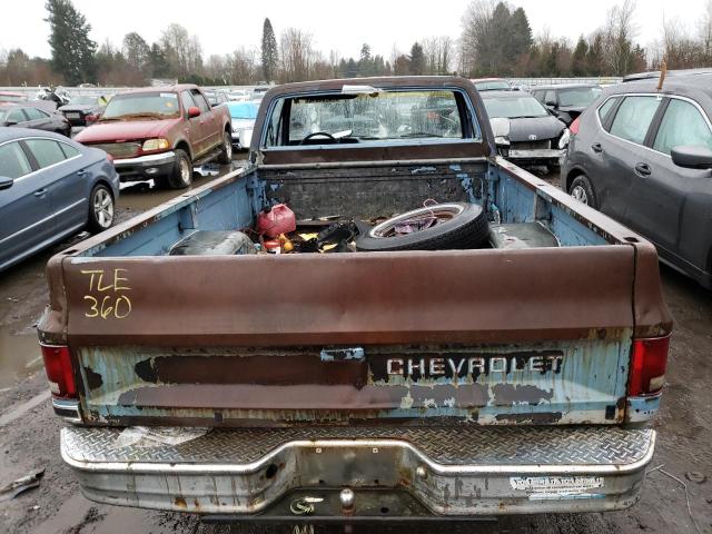 Photo 10 from auction – 1984 CHEVROLET C10 with VIN 2GCDC14HXE1213628