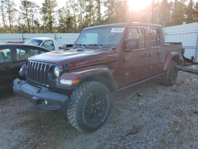 JEEP GLADIATOR 2021 with VIN 1C6HJTAG6ML576569 - Photo from auction