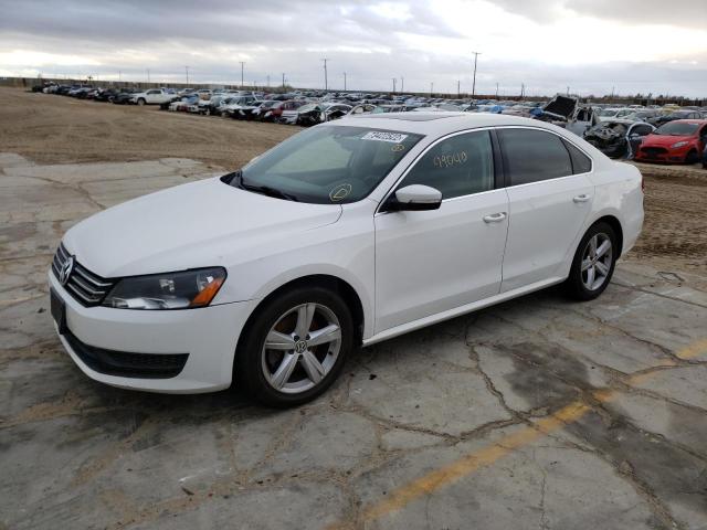 VOLKSWAGEN PASSAT SE 2013 with VIN 1VWBP7A37DC012797 - Photo from auction