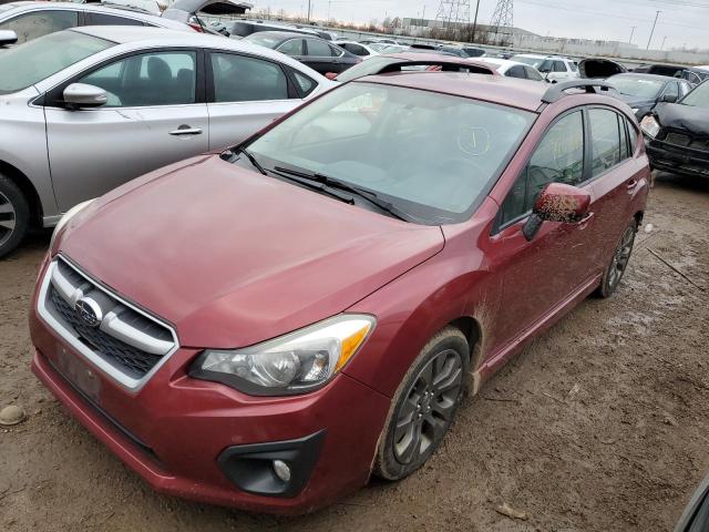 SUBARU IMPREZA SP 2012 with VIN JF1GPAR66CH243847 - Photo from auction