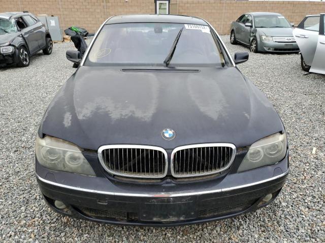 Photo 5 from auction – 2006 BMW 750 LI with VIN WBAHN83556DT38857