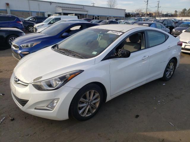HYUNDAI ELANTRA SE 2016 with VIN 5NPDH4AE7GH684859 - Photo from auction