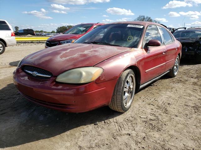 FORD TAURUS LX 2002 with VIN 1FAFP53U42A107878 - Photo from auction