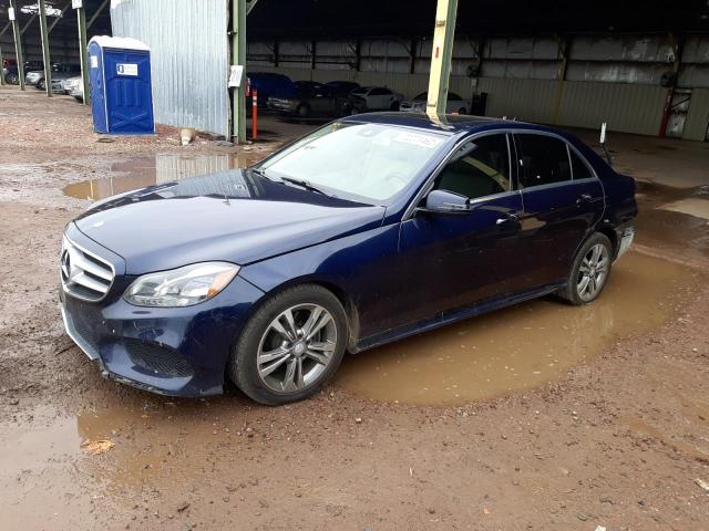 Photo 1 from auction – 2015 MERCEDES-BENZ E 250 BLUE with VIN WDDHF0EB8FB136598