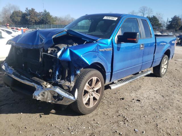 FORD F150 SUPER 2013 with VIN 1FTFX1EF3DFB05952 - Photo from auction