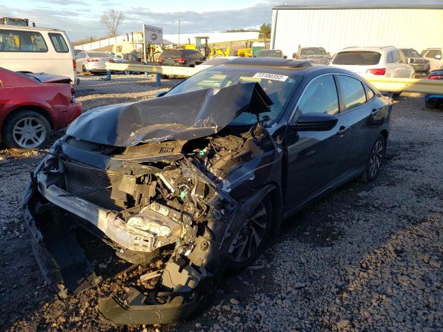 HONDA CIVIC EX 2017 with VIN 19XFC2F76HE004171 - Photo from auction