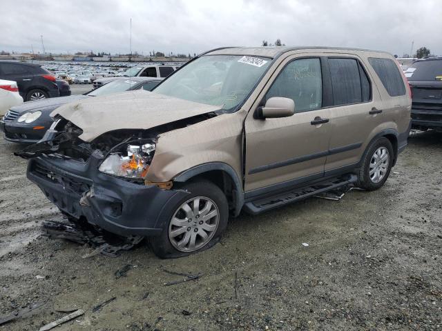 HONDA CR-V EX 2005 with VIN JHLRD78805C033605 - Photo from auction