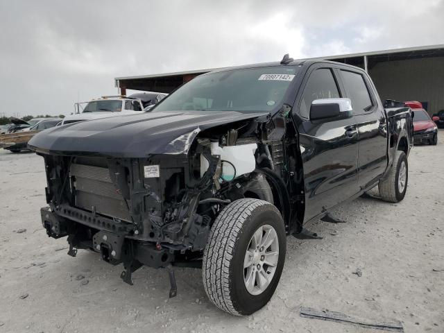 CHEVROLET SILVERADO 2021 with VIN 1GCPWCED7MZ313333 - Photo from auction
