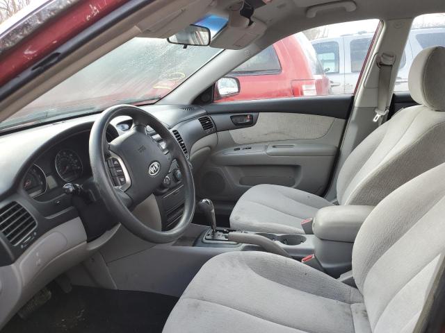 Photo 7 from auction – 2007 KIA OPTIMA LX with VIN KNAGE123675122644