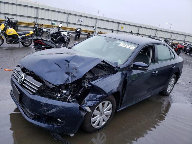 VOLKSWAGEN PASSAT S 2013 with VIN 1VWAP7A38DC044251 - Photo from auction
