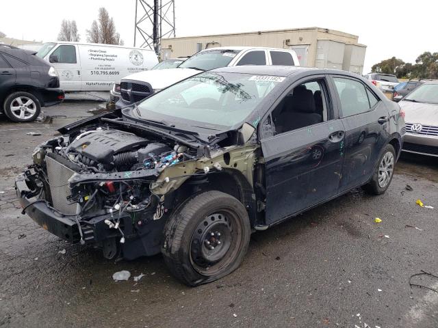 TOYOTA COROLLA L 2018 with VIN 2T1BURHEXJC017638 - Photo from auction
