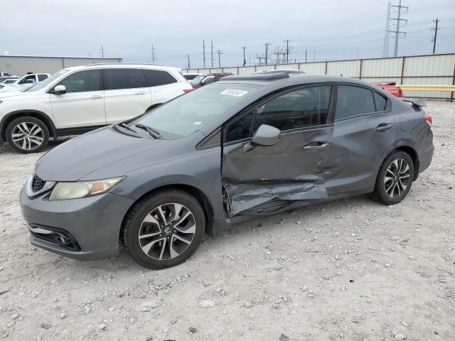 HONDA CIVIC EXL 2013 with VIN 2HGFB2F9XDH539282 - Photo from auction