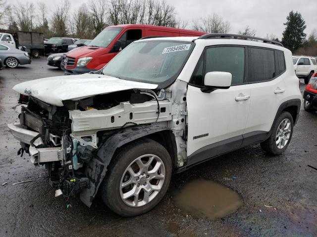 JEEP RENEGADE L 2017 with VIN ZACCJABB2HPE80482 - Photo from auction