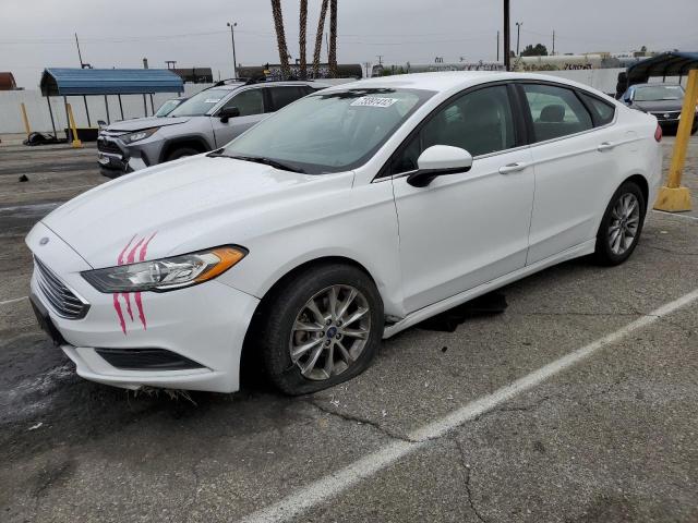 FORD FUSION SE 2017 with VIN 3FA6P0HDXHR350430 - Photo from auction