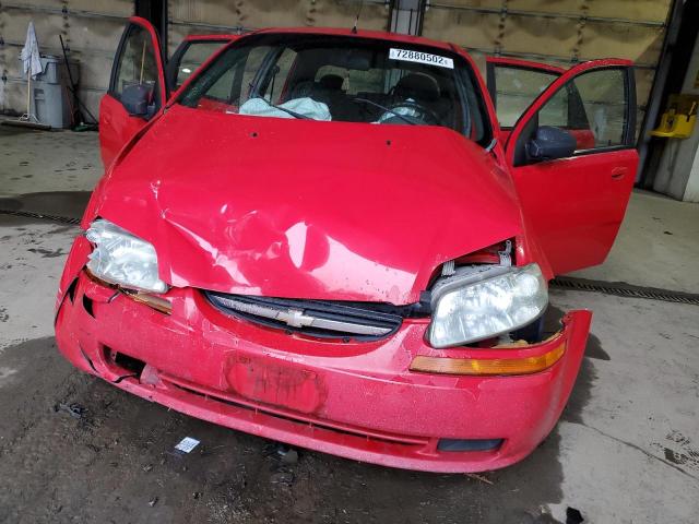 Photo 11 from auction – 2005 CHEVROLET AVEO BASE with VIN KL1TD62665B440653