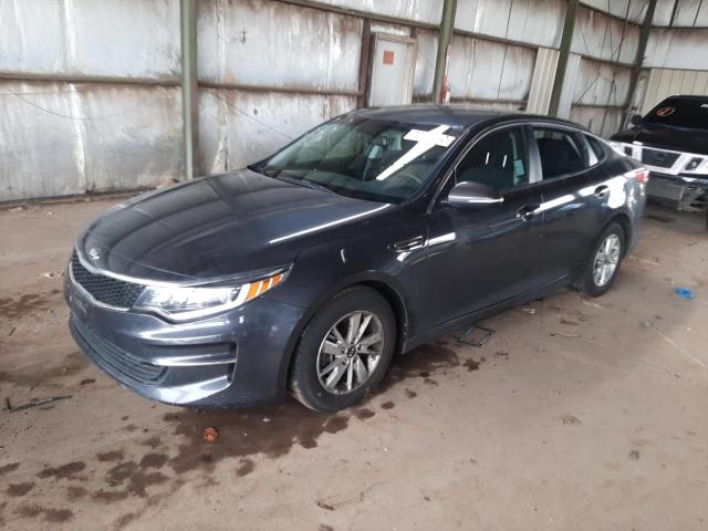 KIA OPTIMA LX 2016 with VIN KNAGT4L36G5107566 - Photo from auction