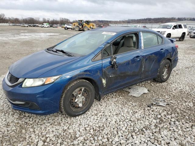 HONDA CIVIC LX 2014 with VIN 19XFB2F50EE005538 - Photo from auction