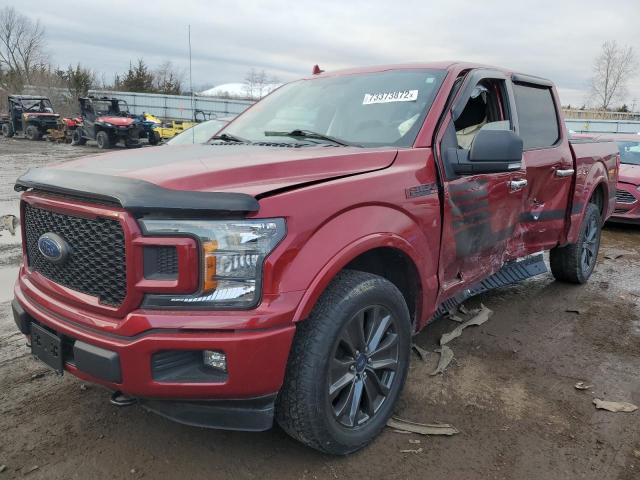 Photo 1 from auction – 2018 FORD F150 SUPER with VIN 1FTEW1EP0JFC93896