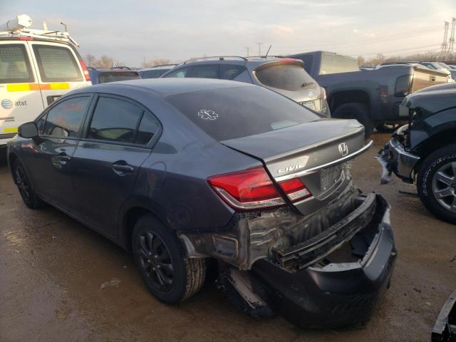 Photo 2 from auction – 2013 HONDA CIVIC LX with VIN 19XFB2F53DE094634