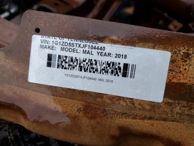 Photo 10 from auction – 2018 CHEVROLET MALIBU LT with VIN 1G1ZD5STXJF104440