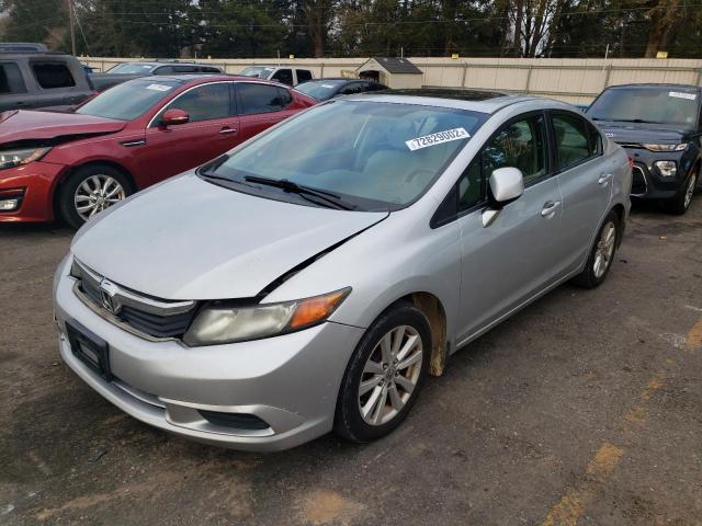 HONDA CIVIC EX 2012 with VIN 2HGFB2F85CH519737 - Photo from auction