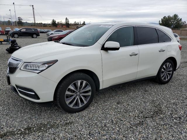 ACURA MDX TECHNO 2016 with VIN 5FRYD4H41GB037025 - Photo from auction
